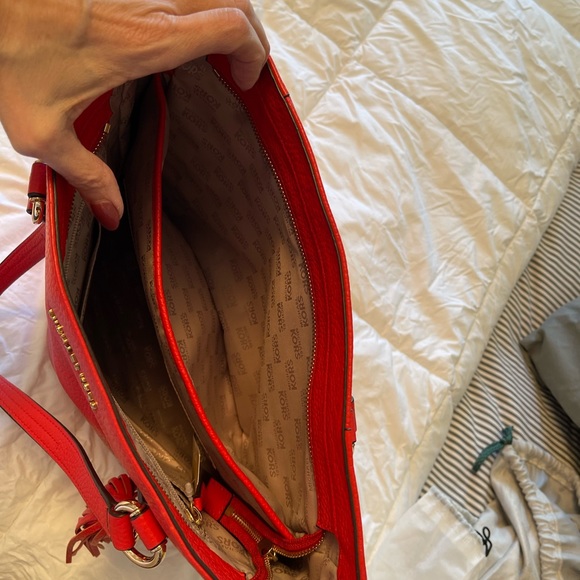 NWT Michael Kors tote, red - Picture 9 of 10